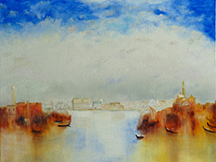 "Venise" 
huile sur toile  46cm x 38cm